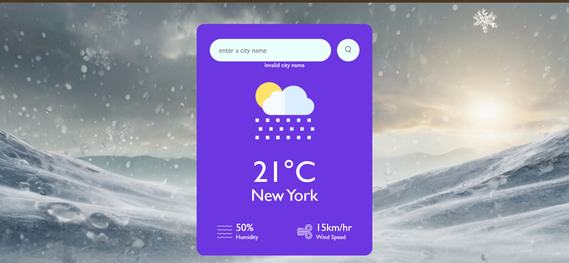Weather Check